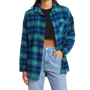 BP Boyfriend Plaid Shirt